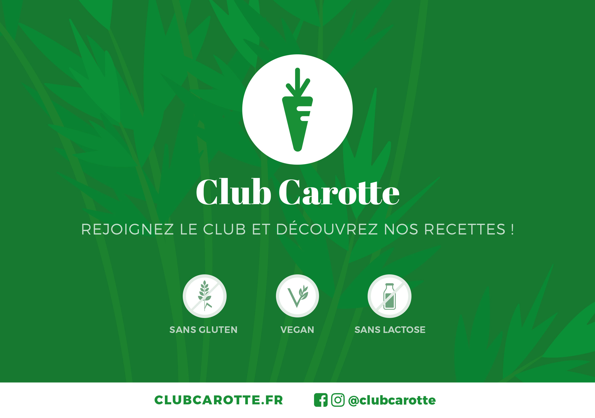 Carte de visite CLub Carotte
